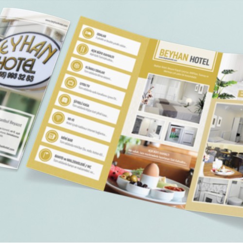 Beyhan Hotel Broşür Çalışması