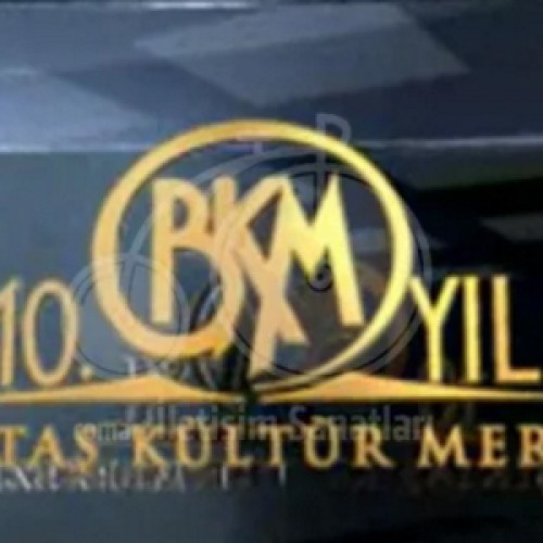 BKM 10. Yıl kutlaması için yapılan açılış animasyonu.